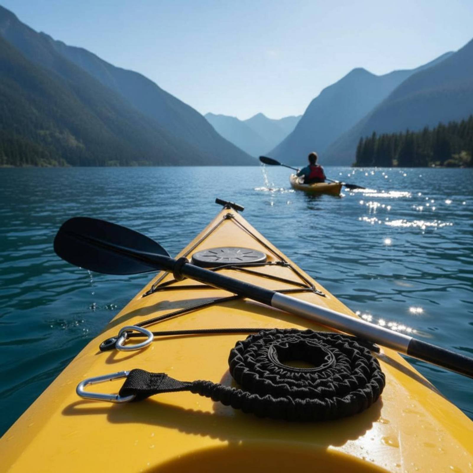 Smycz do wiosła kajakowego zap – Fishing Kayak Paddle recenzja i cena