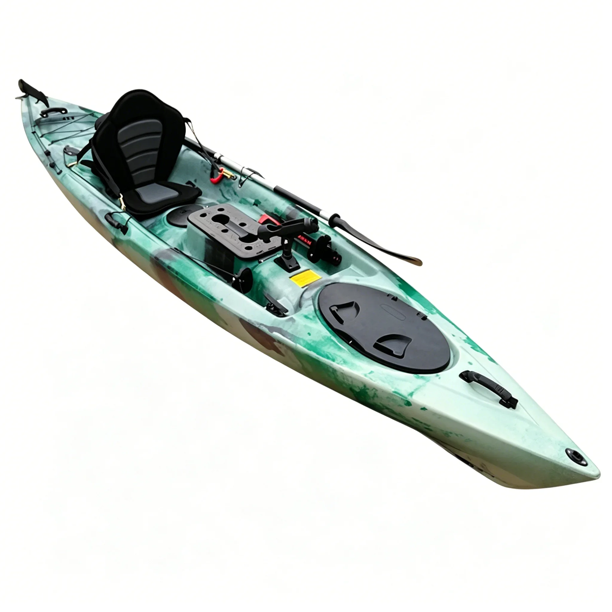 Jednoosobowy kajak wędkarski z – Fishing Kayak Rod Holder recenzja i cena